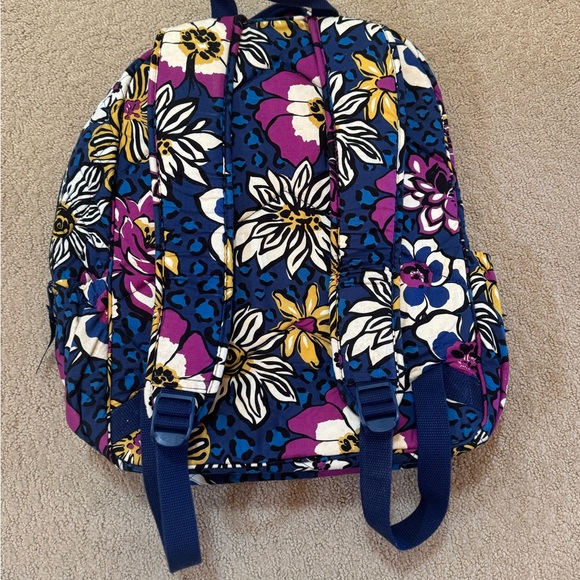 Vera Bradley African Violet Campus Backpack Retired Excellent Condition - Picture 6 of 7